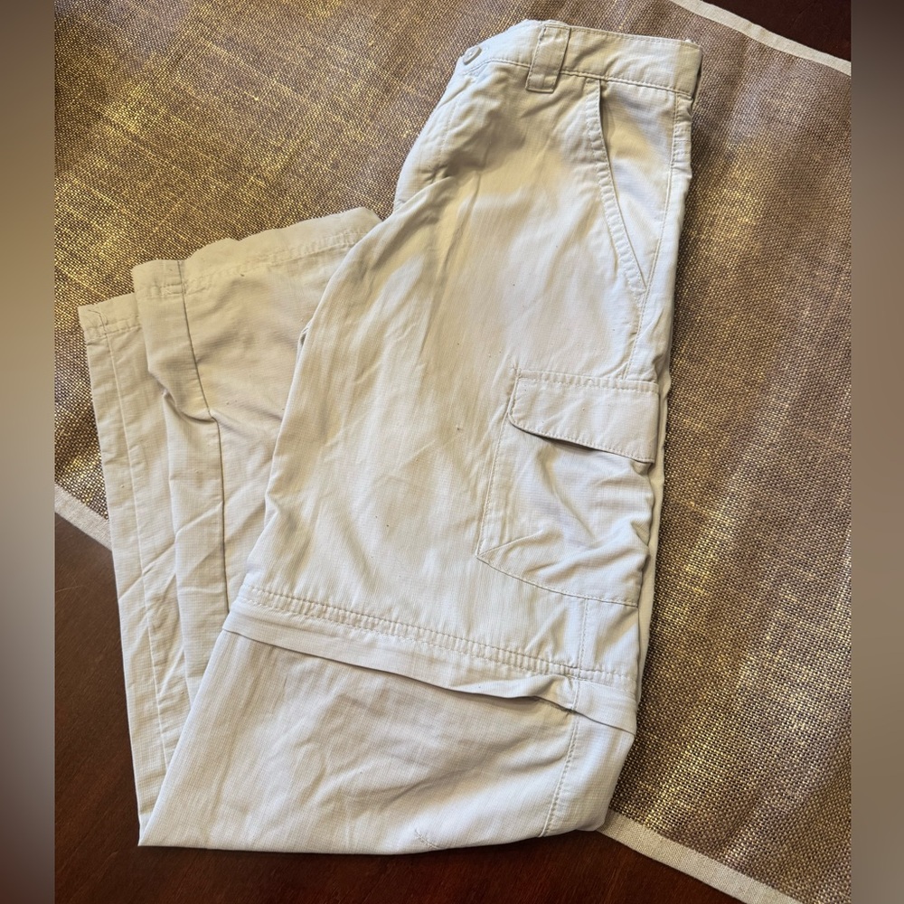 Columbia boys zip off pant / short